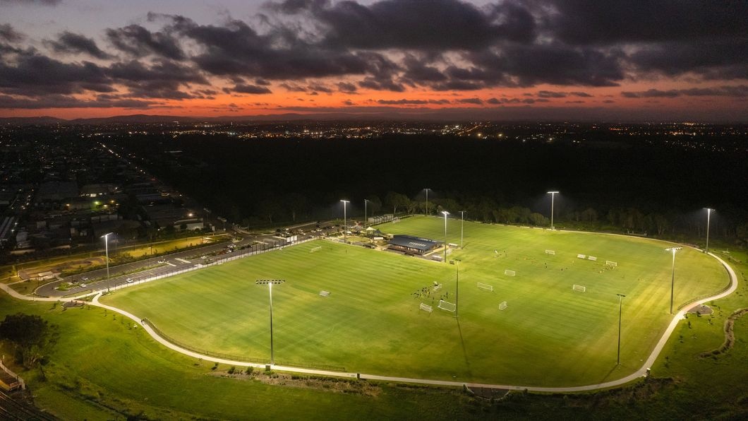 Uniform lighting for a recreational area in Brisbane 1