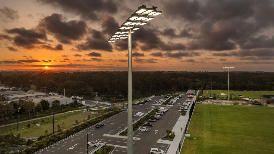 Uniform lighting for a recreational area in Brisbane 2