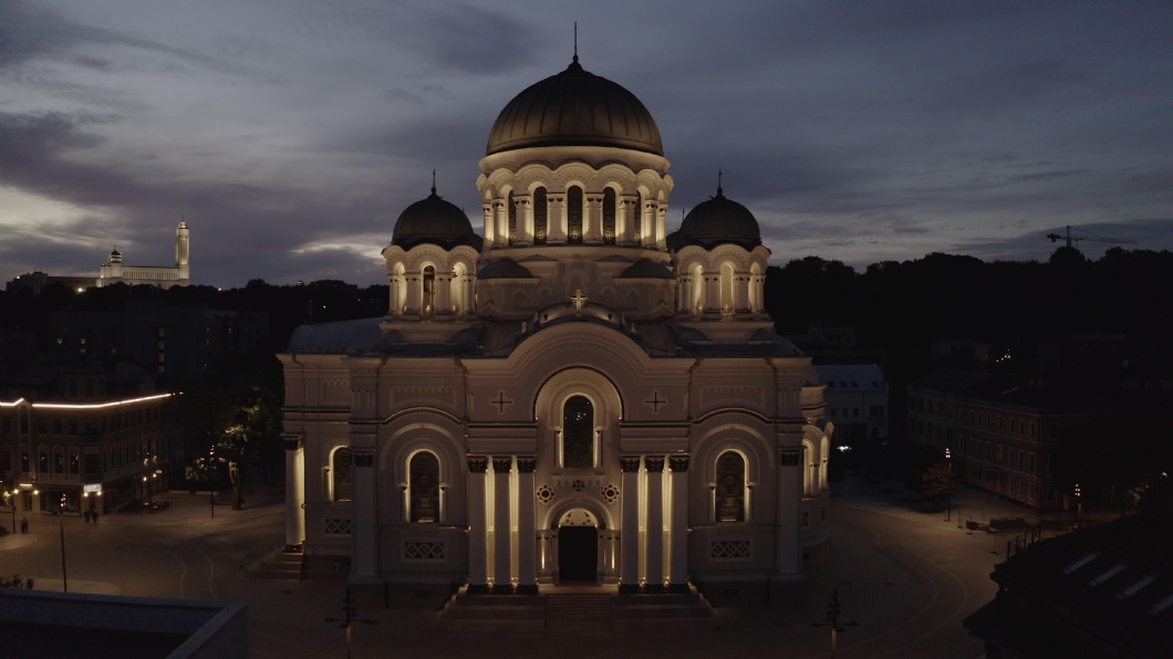 Lituania— Illuminazione estetica ed efficiente dal punto di vista energetico per la chiesa 1